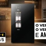 Cervejeira EOS Bierhaus 100 Litros com porta de vidro espelhado, nota 4.3 de 5 estrelas