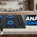 Cooktop Mondial 4 bocas a gás com acendimento automático e design em inox, nota 4.8 de 5