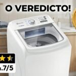 Máquina de Lavar Electrolux 13kg Branca LED13 com destaque de avaliação 4.7 de 5 estrelas e selo de top vendas número 2