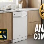 Lava-louças Brastemp 10 serviços modelo BLF10BB branca embutida em cozinha moderna com avaliação 4.6 de 5 estrelas