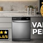 Lava louças Brastemp BLF08BS em cozinha moderna com selo Top Vendas e nota 4.5 de 5