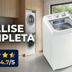Máquina de lavar Electrolux 13kg LED13 branca com cesto inox, nota 4.7 de 5 e selo de top vendas